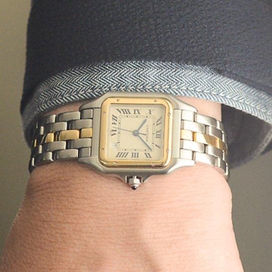 カルティエ cartier ｜パンテールMMデイト 1ロウ ｜クォーツ ・1980