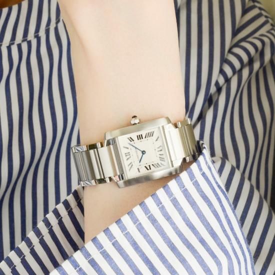 カルティエ cartier ｜タンクフランセーズMM ｜クォーツ ・1990年代製