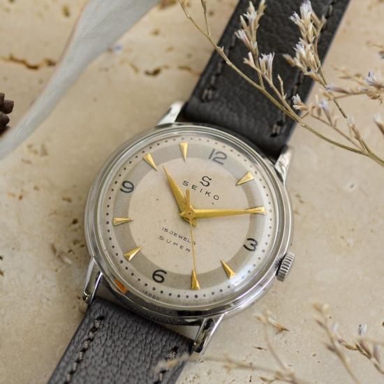 セイコー SEIKO・手巻き・1956年製[ラウンドケース] アンティーク時計