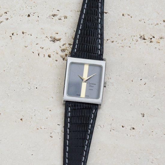 クリスチャン ディオール Christian Dior｜レクタンギュラー｜手巻き