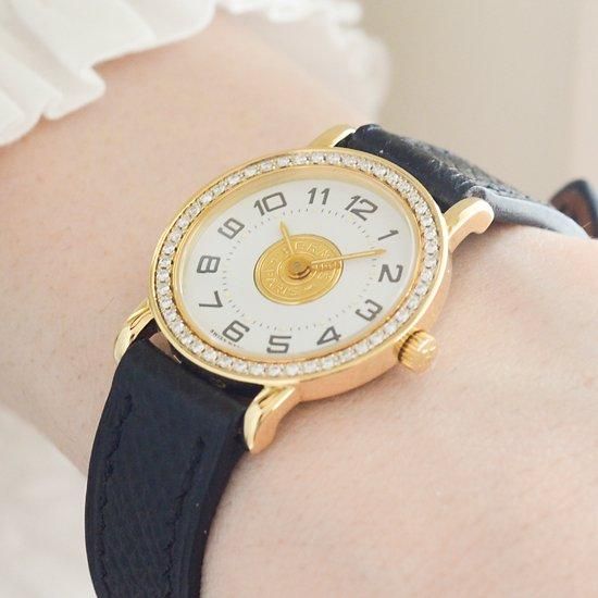 エルメス HERMES｜セリエ｜クォーツ・1990年代製｜アンティーク