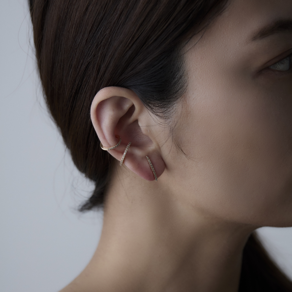 Coyote-08 ヒロタカゴールドバーピアス(片耳用) Coyote-08 ヒロタカ