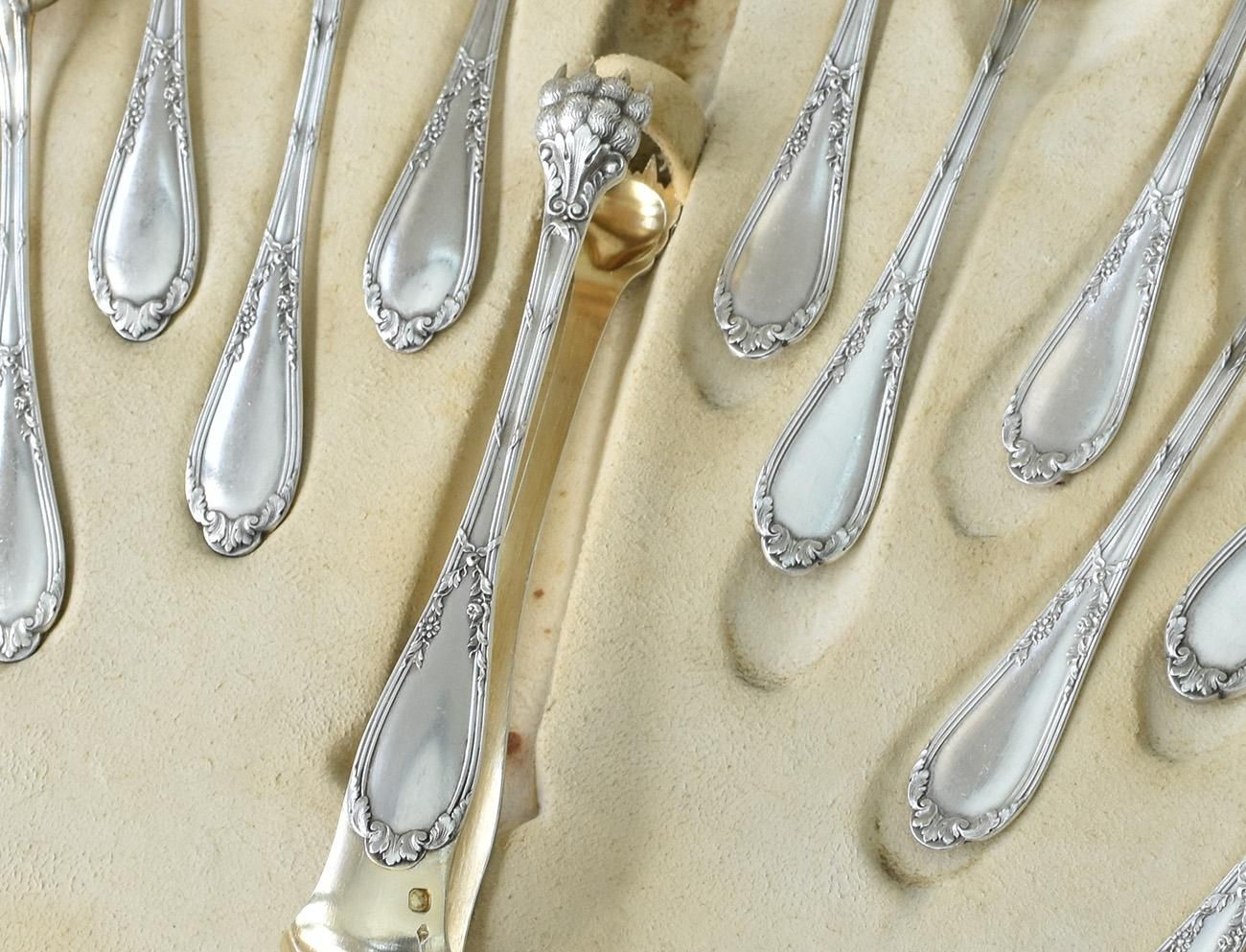 純銀SIVER950 ティースプーンセット 6本 約87g 純銀SIVER950 スプーン