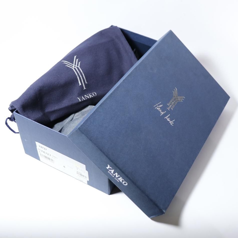 未使用品” YANKO（ヤンコ）パンチドキャップトゥシューズ Size:6