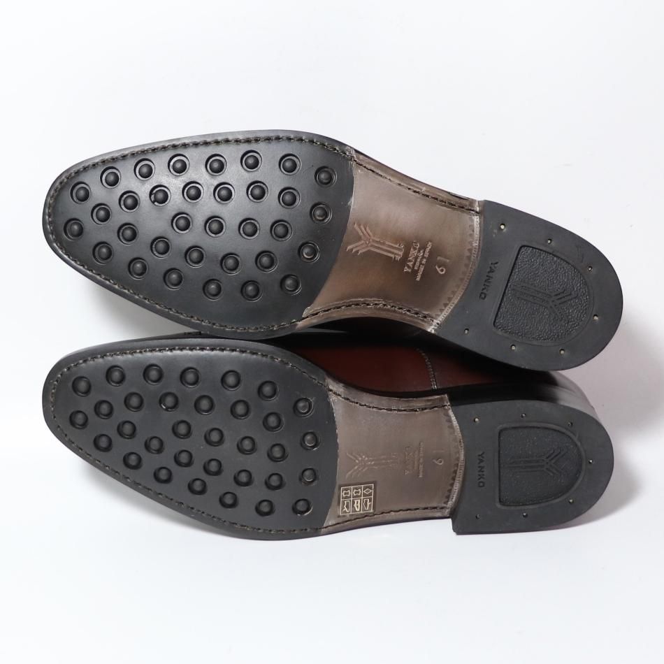 未使用品” YANKO（ヤンコ）パンチドキャップトゥシューズ Size:6