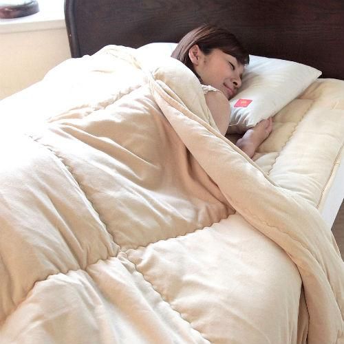 キャメル肌掛布団 - 天然屋｜天然素材の寝具専門店 リネン、キャメル