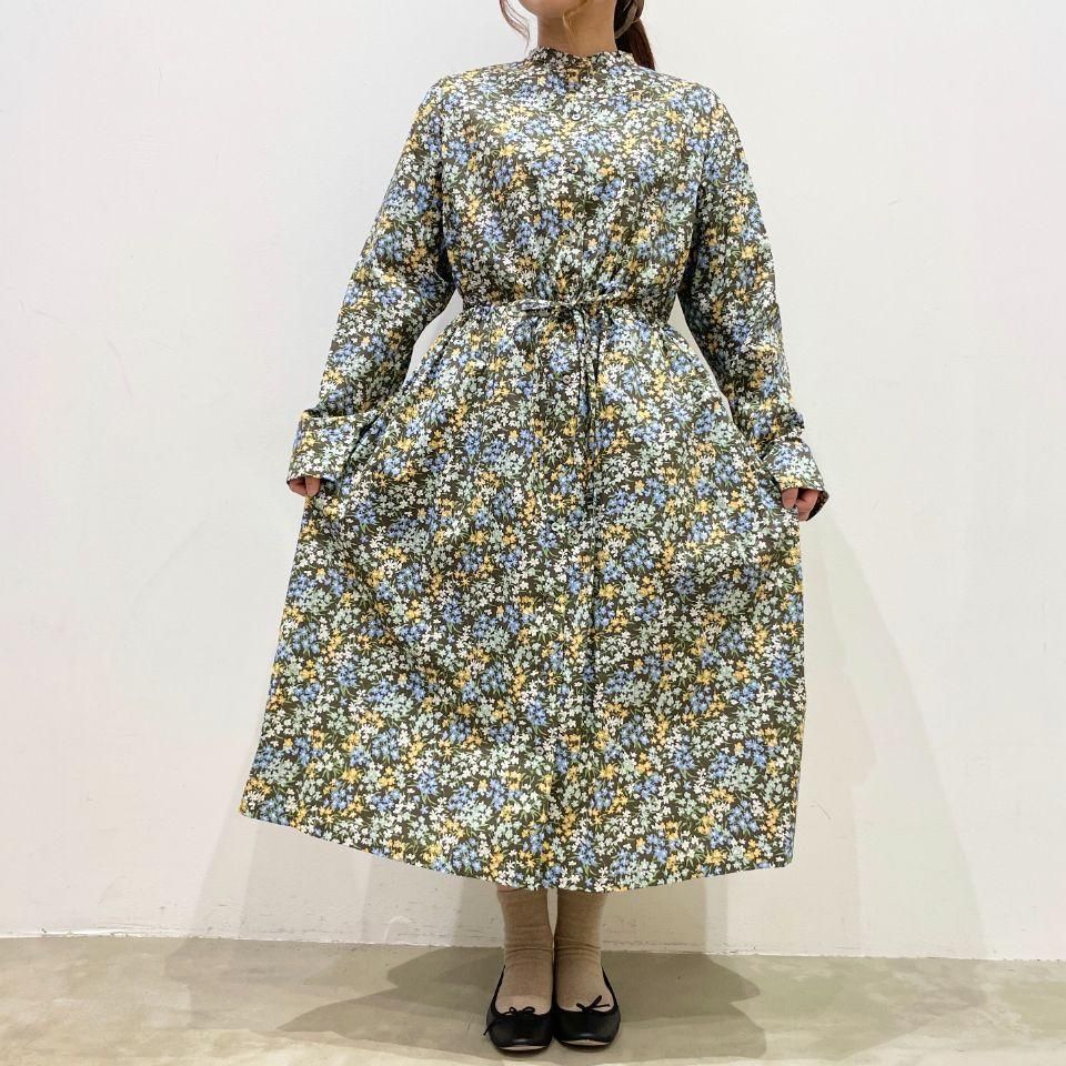 J.Sloane - 前開きリボン付きワンピース【リバティコレクション