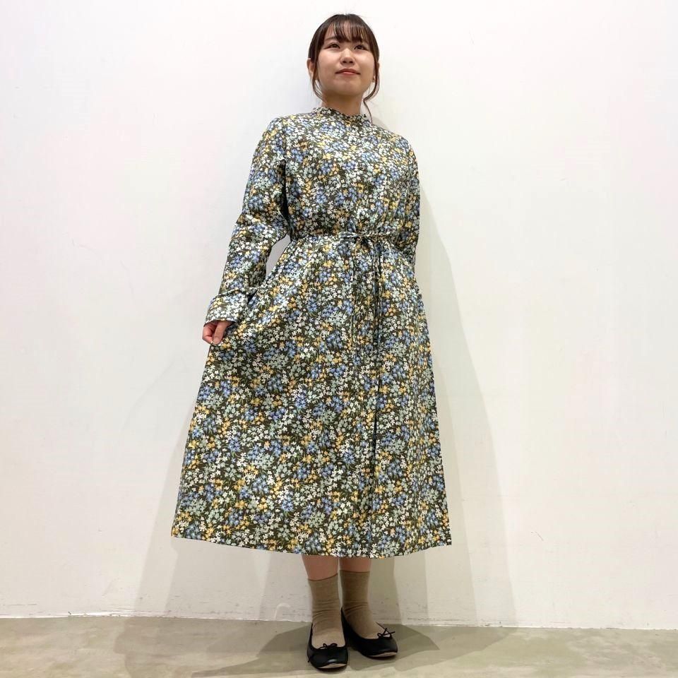 J.Sloane - 前開きリボン付きワンピース【リバティコレクション