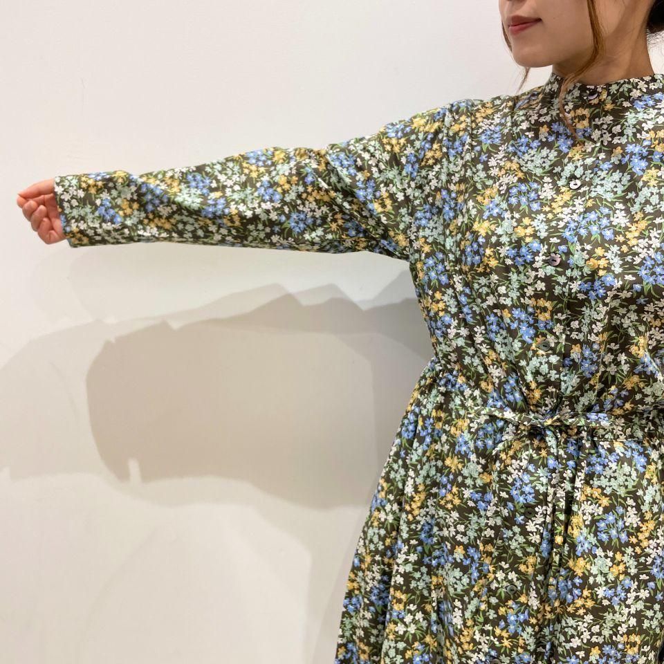 J.Sloane - 前開きリボン付きワンピース【リバティコレクション