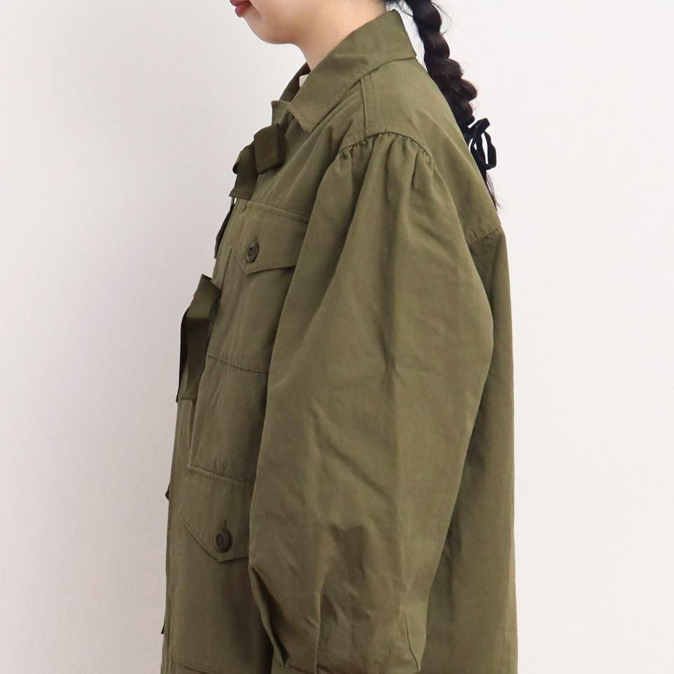 CHILD WOMAN - ライナー付きミリタリージャケット (0101JK001242) 正規