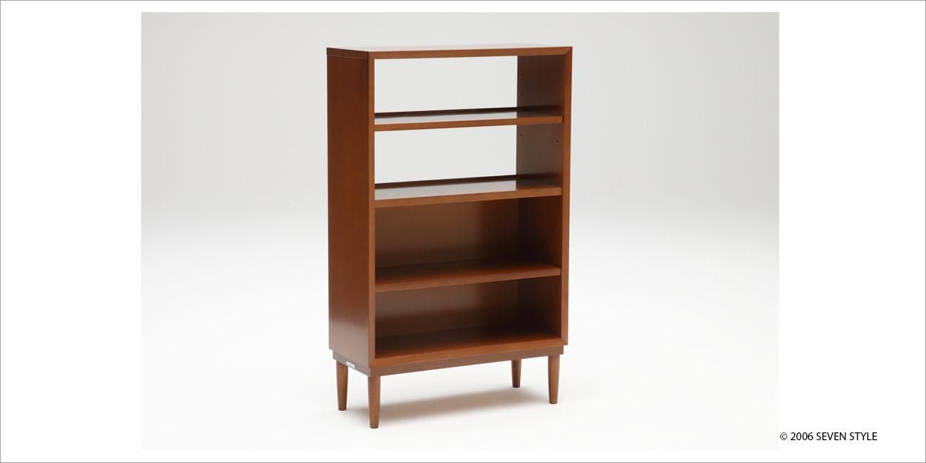 送料無料】カリモク60＋ シェルフ（ウォールナット色） - SEVEN STYLE