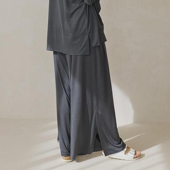 DRESS HERSELF ドレスハーセルフオンライン フレア ワイドパンツ