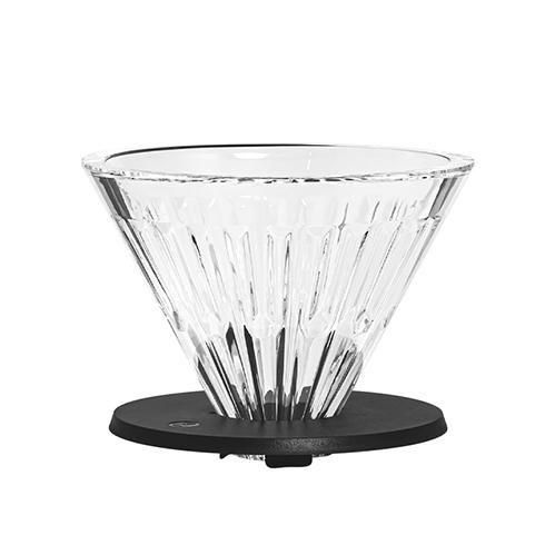 TIMEMORE クリスタルアイガラスドリッパー 02 ブラック：珈琲