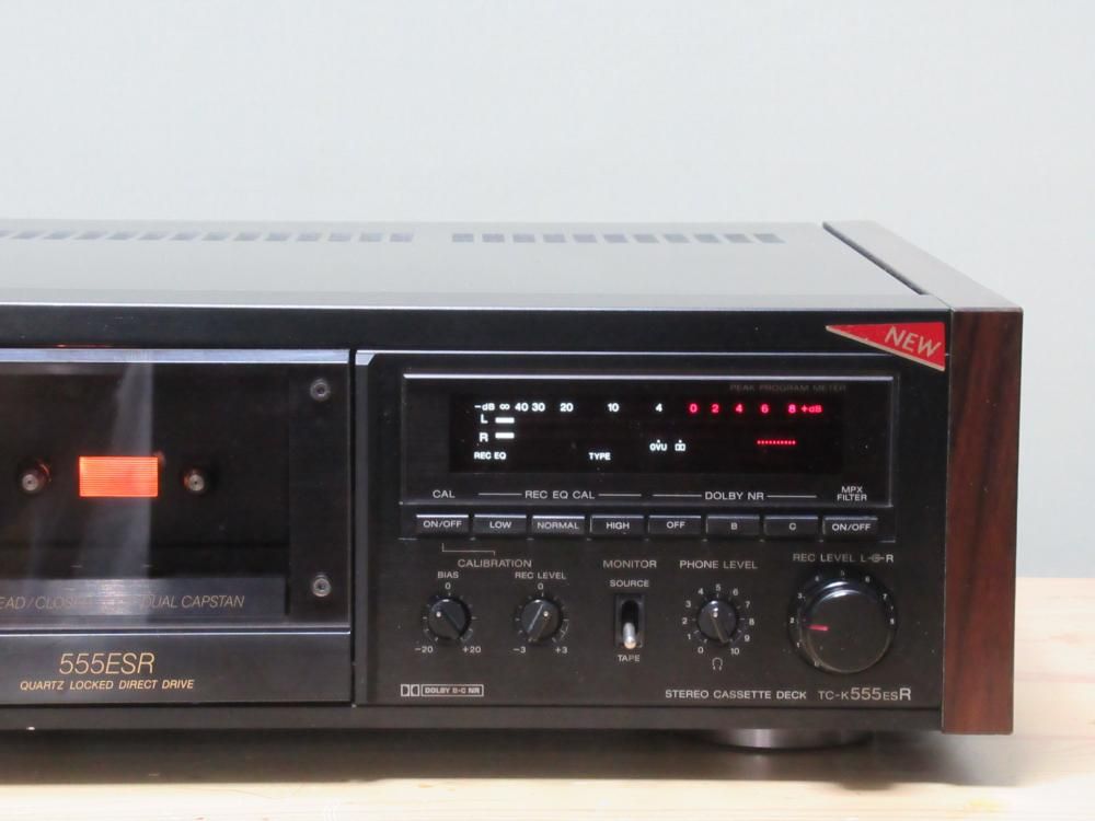中古】 SONY カセットデッキ TC-K555ESR 【送料無料】 - 中古 カセット