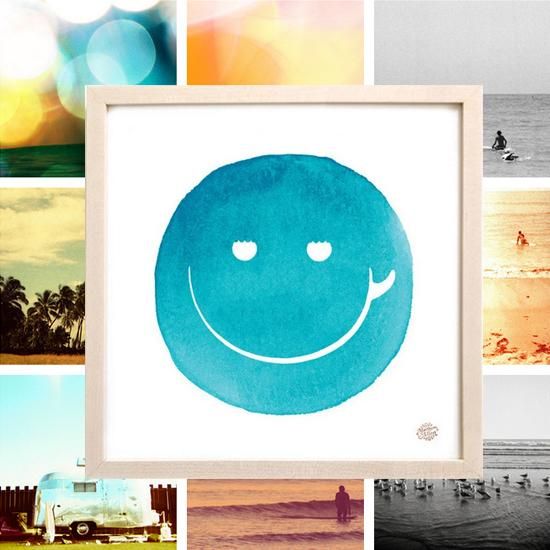 Matthew Allen | アートプリント Surf Smile - Ma kai Online Store