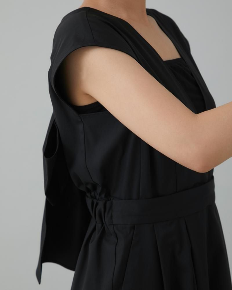 セパレート2WAYオールインワン(ブラック) - seventen