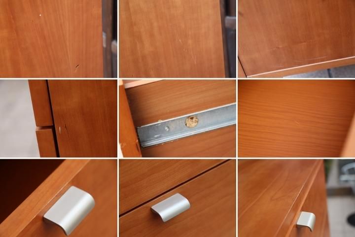 人気のunico(ウニコ)のNoi(ノイ) 6段チェストです！チェリー材の