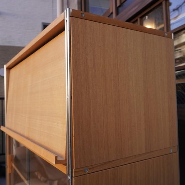 無印良品(MUJI)の人気のタモ材×ステンレスユニットシェルフ(ボックス