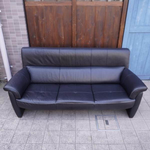 値下げ/karimoku(カリモク家具)よりChitano(チターノ)の本革を使用した