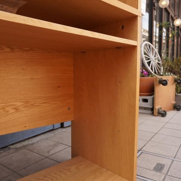 無印良品(MUJI)の人気のオーク材 スタッキングキャビネット・デスク