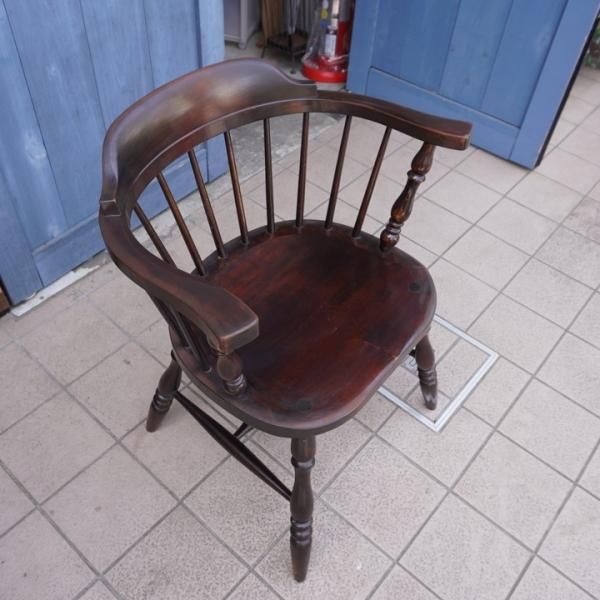 松本民芸家具の定番のダイニングチェアー【＃91型 キャプテンチェアー