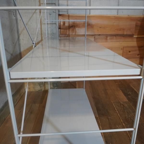 無印良品(MUJI)の人気の3段スチールユニットシェルフです！ホワイト