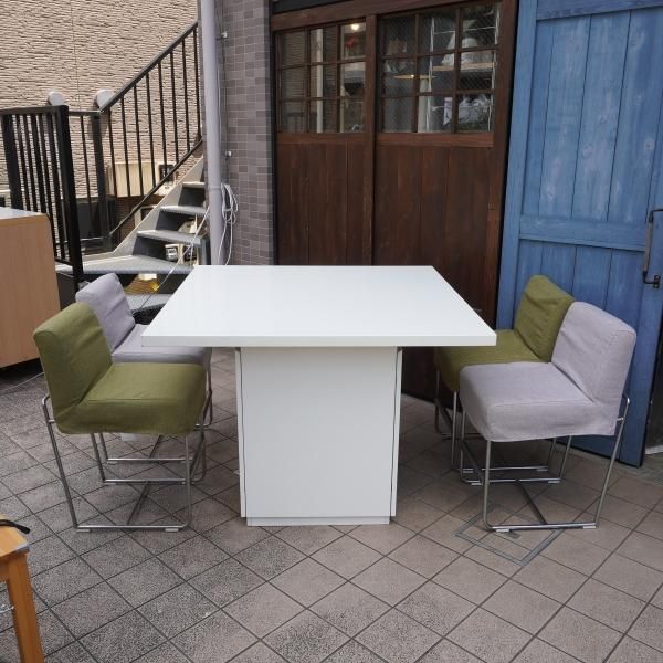 値下げ/ACTUS(アクタス)のOWN-F(オウン エフ) ワークテーブル ホワイト