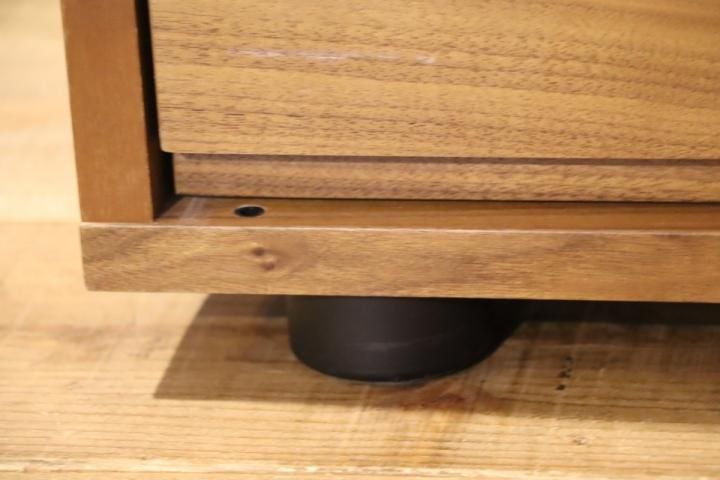 人気の無印良品(MUJI)のウォールナット材 スタッキングキャビネット