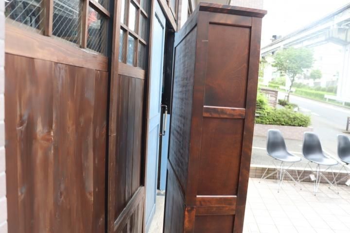 EFK21 北海道民芸家具 HM861K 電話台 9.6万 カバ/樺 無垢材 EFK21