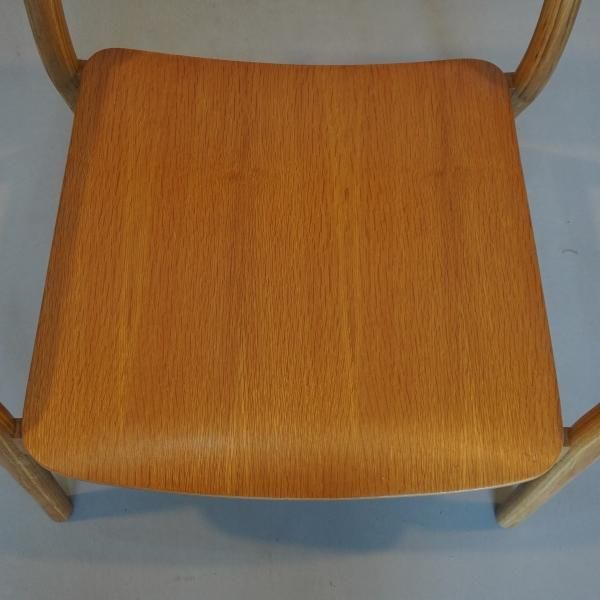 値下げ/無印良品(MUJI)のオーク材を使用したラウンジアームチェアです