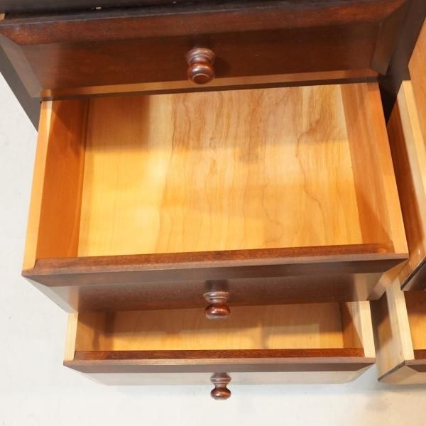 値下げ/松本民芸家具のE-33型 3段6杯ローチェストのご紹介です