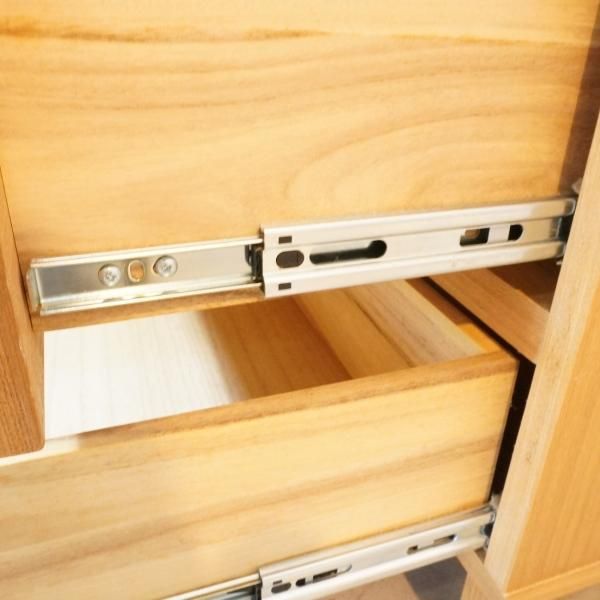 稀少な無印良品(MUJI)の木製チェスト6段ワイド・タモ材です