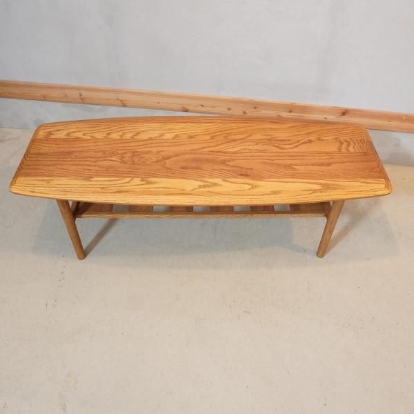 MOMO natural(モモナチュラル)のRIVER GATE LOW TABLE。オーク材の