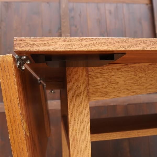 unico(ウニコ)のKURT(クルト) バタフライテーブル。オーク材の