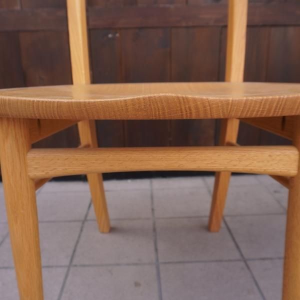 柏木工「ソフィー」 アームチェア 座面低め ダークブラウン ナラ材 2脚