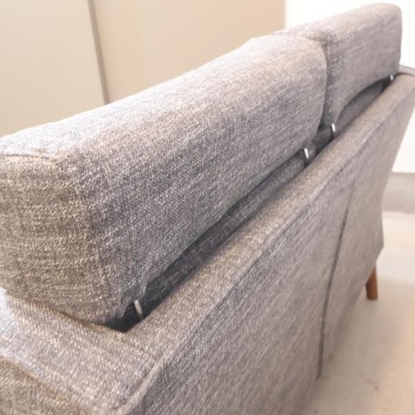 unico(ウニコ)のCLAD(クラード) 2シーターソファ/ヘッドレスト付です