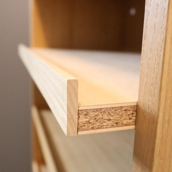 人気の無印良品のタモ材 木製収納です！！シンプルなデザインは本棚