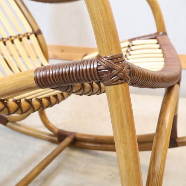 山川ラタンの籐家具作りを継承する加瀬ラタン工芸のC-264 籐製