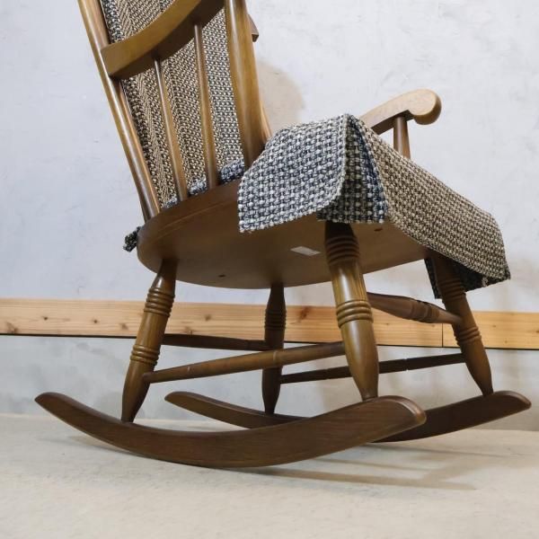 飛騨産業 キツツキ ロッキングチェア 椅子 オーク材 飛騨産業 キツツキ