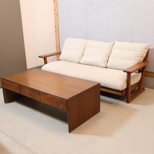 NAGNO INTERIOR(ナガノインテリア)のウォールナット材 両面引き出し