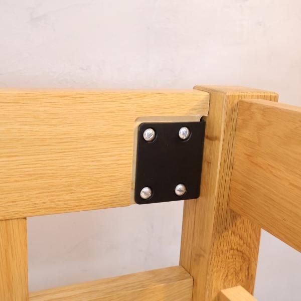 人気の無印良品(MUJI)のオーク材セミシングルハイベッド/マットレス