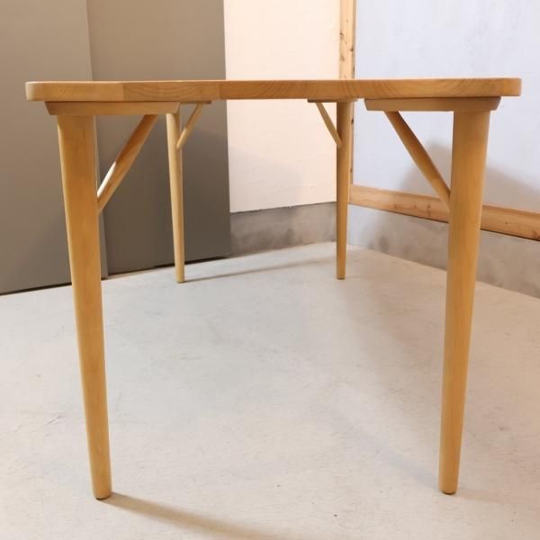 KEYUCA(ケユカ)で取り扱われていた、メイ ダイニングテーブル 160cm