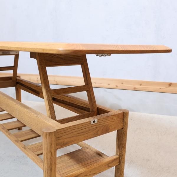 MOMO natural(モモナチュラル)のFD ローテーブルです。オーク材の