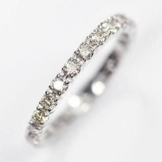 プラチナ ダイヤモンド0.5ct SIクラス エタニティーリング エタニティ
