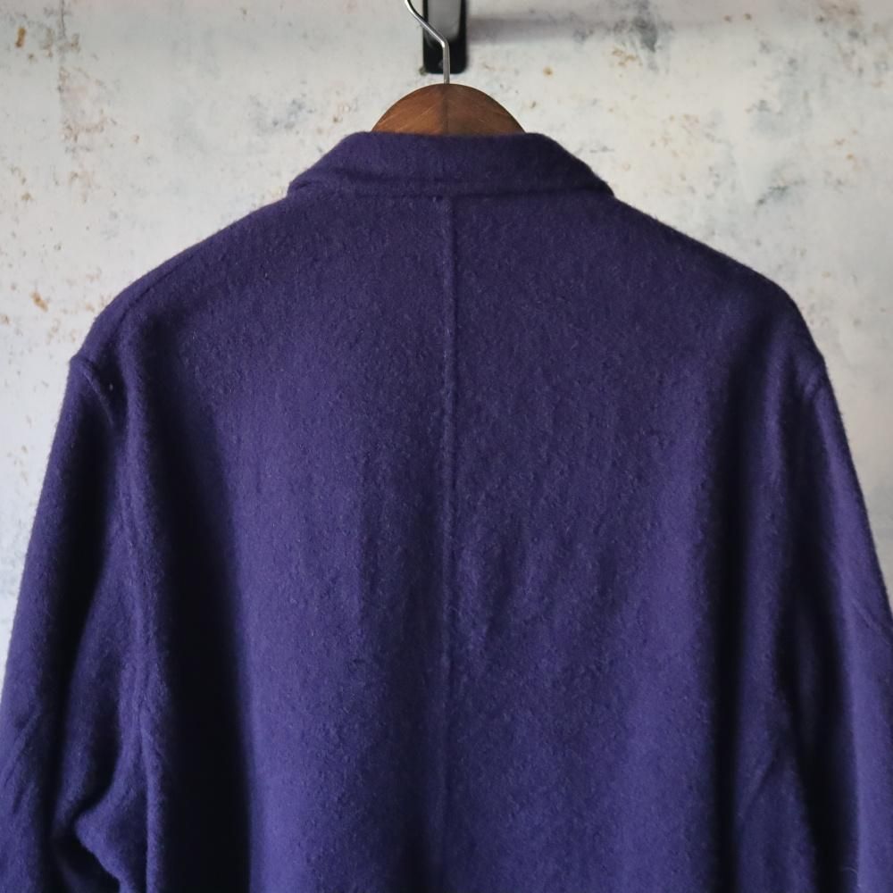 COMOLI 縮絨ウール ジャケット(Purple blue) - DIMPLE
