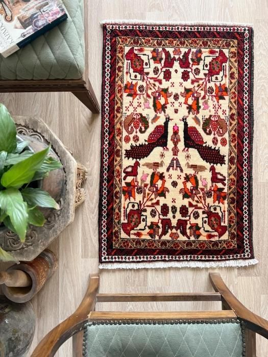 トライバルラグ バルーチ 290×137cm ペルシャ絨毯 【公式通販】