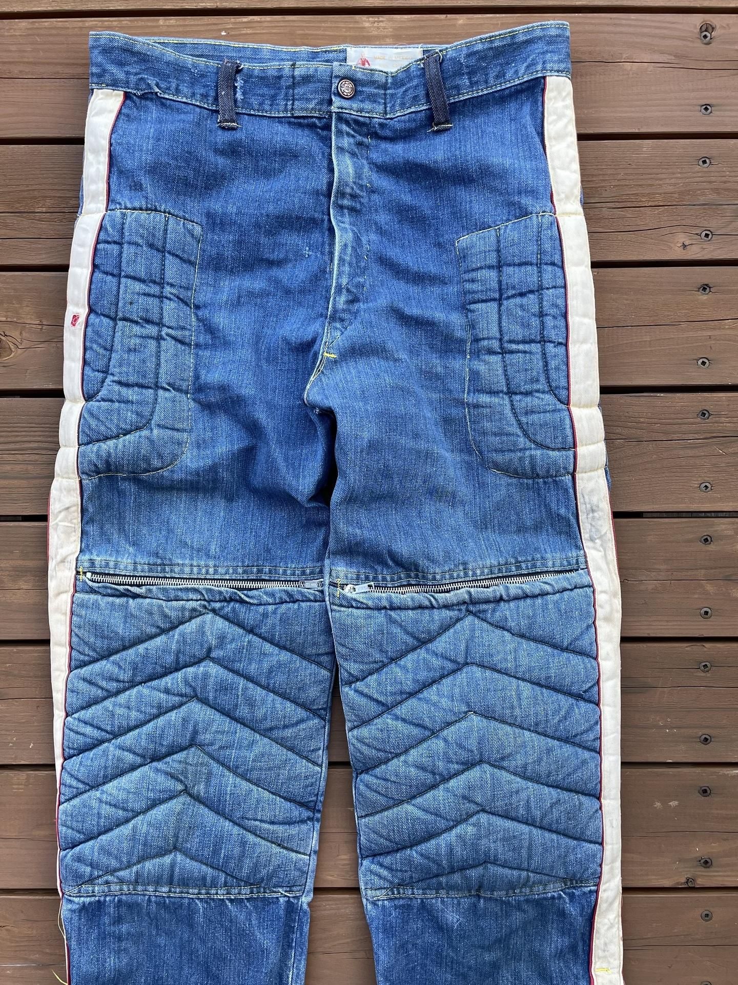 1970's DENIM MOTOCROSS PANTs by 