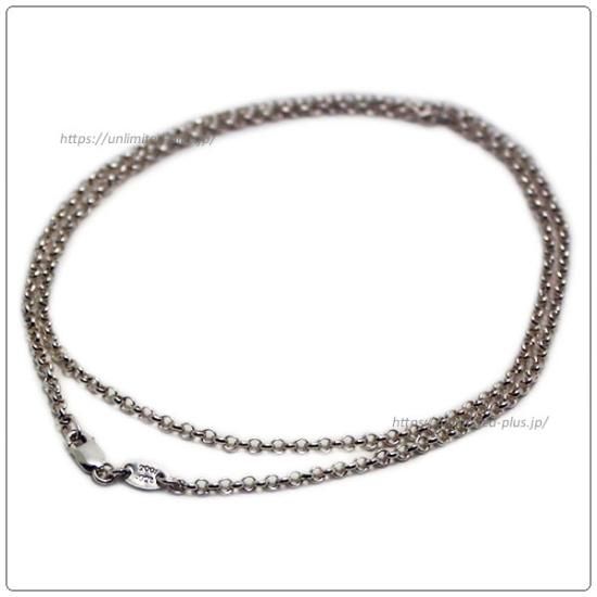 クロムハーツ（Chrome Hearts）ネックレス チェーン ロールチェーン 20