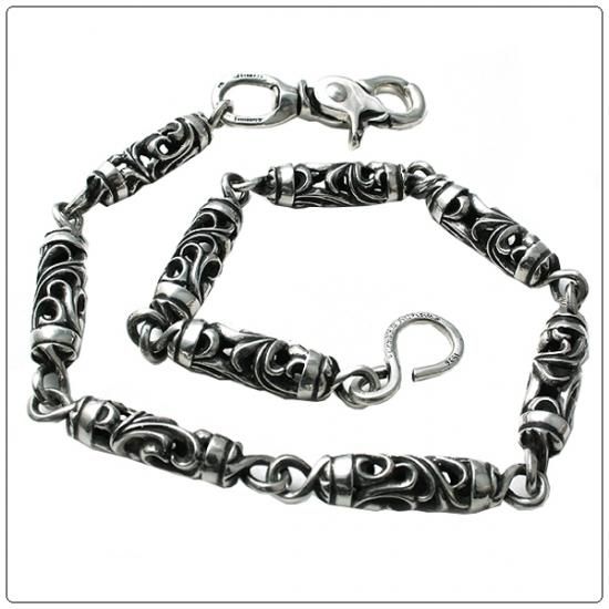 クロムハーツ（Chrome Hearts）ウォレットチェーン ローラー 9リンクス