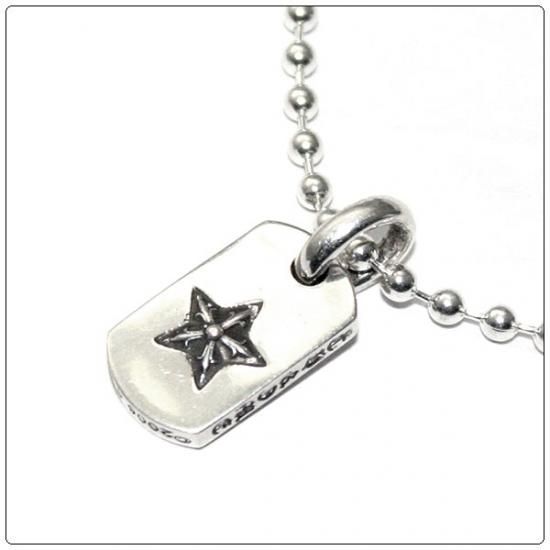 クロムハーツ（Chrome Hearts）ドッグタグ タイニースター ドッグタグ